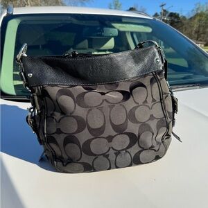 Coach Zoe Signature Hobo Bag